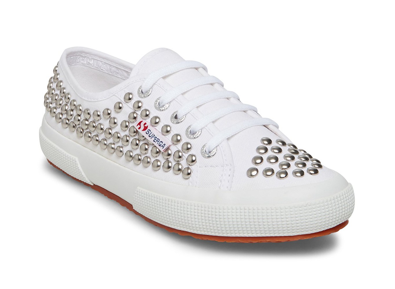 Superga Sneakers Womens - 2750 Cotstuds1w - White - IWYKD1679